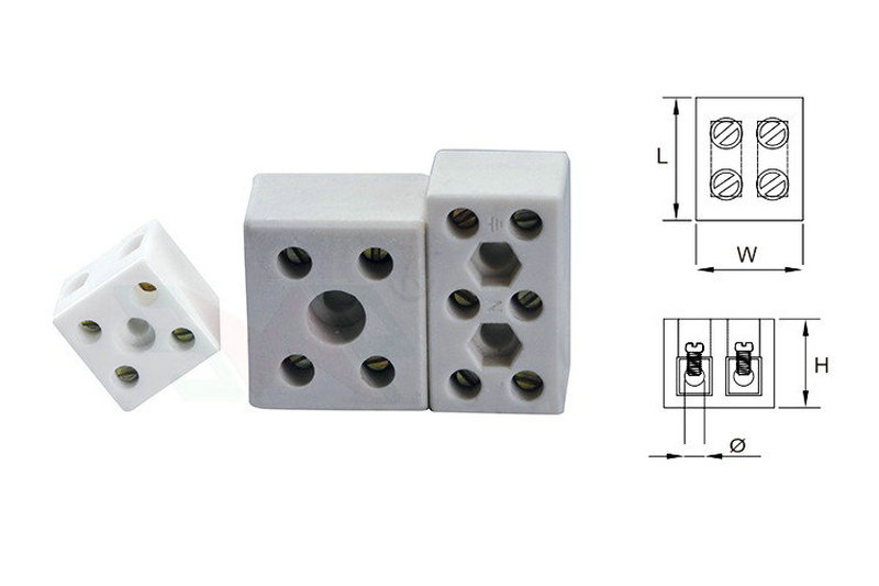 ceramic terminal block connector