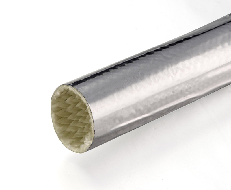 aluminum foil fiberglass sleeve