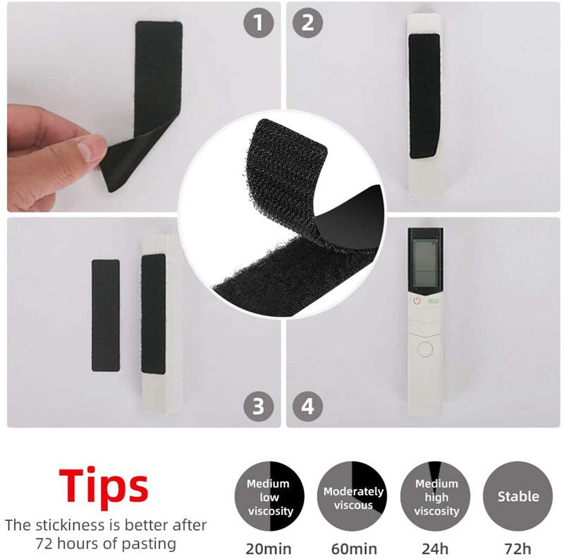 self adhesive hook and loop tape