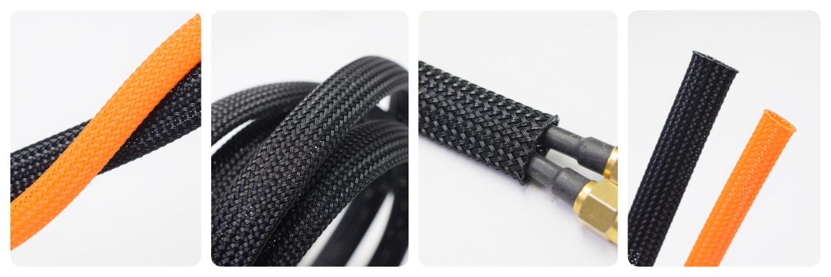 Highly Wear-Resistant Densely Woven Flame-Retardant Braided Sleeve