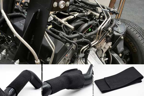 Abrasion-Resistant Woven Heat Shrink Tubing