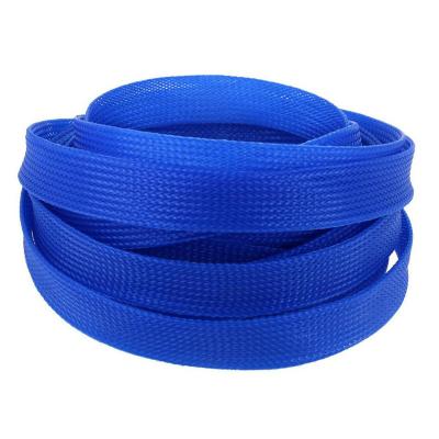 Colors PET Expandable Braided Sleeve for Cables