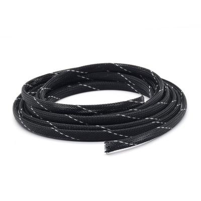 High Flame Retardant PET Expandable Braided Sleeving