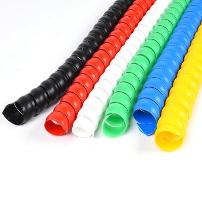 Spiral wrap guard hydraulic hose protector