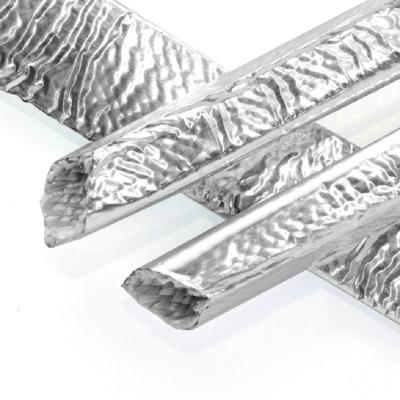 Heat Reflective Aluminum Foil Coated Fiberglass Sleeve