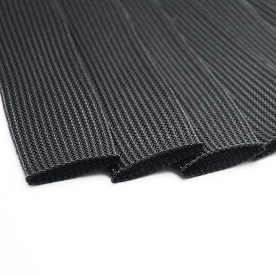 PET 3/8" Braided Expandable Sleeving - Black/Neon Yellow, 25ft Spiral Wrap (Techflex Style)