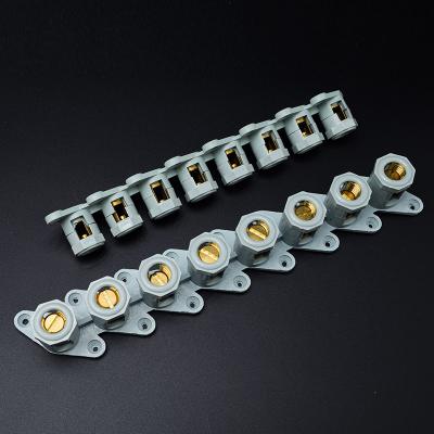 8 Pole Unipolar Terminal Block Screw