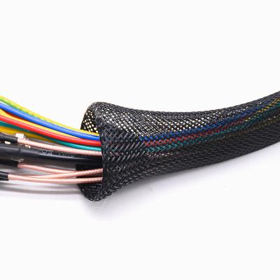 Non-Fray PET Expandable Braided Cable Sleeving