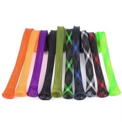 Expandable Braided Fishing Rod Cover Rod Sock