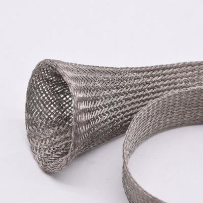 Copper Foil Metal Shield Expandable Braided Sleeving