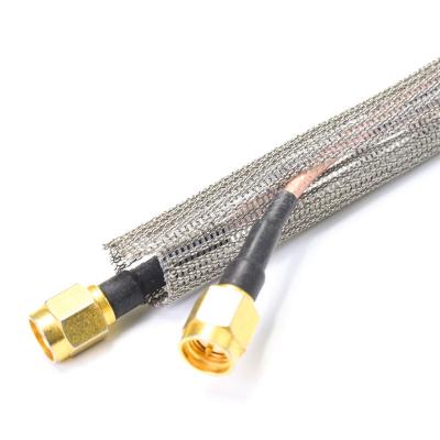 Tinned Copper Flame Retardant Split Metal Emi Cable Shielding Sleeve